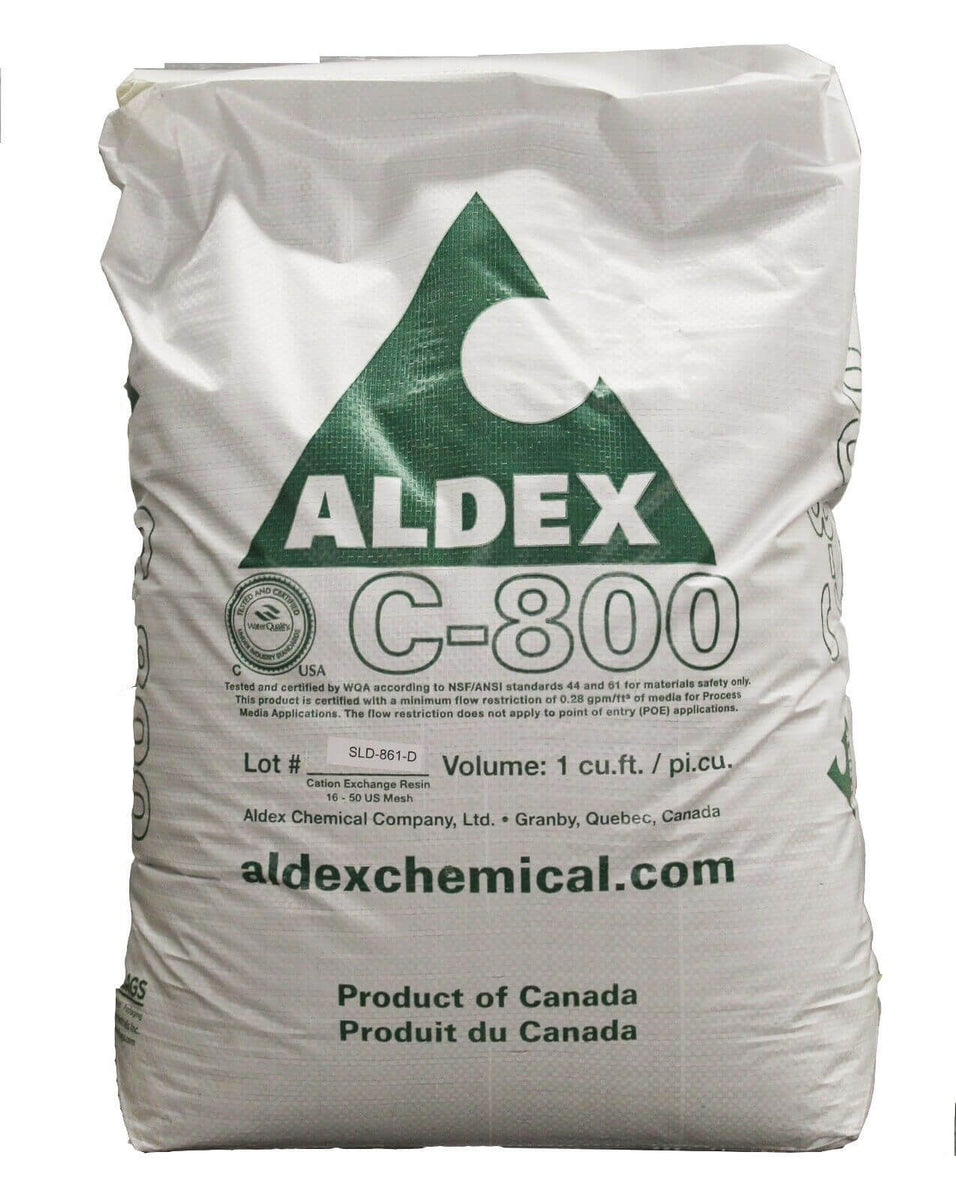 CRDB原液1g ALDEX C-800 8% crosslink WATER SOFTENER RESIN 1.0 cu.ft – Canadian