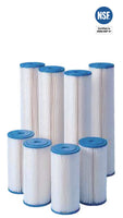 Big Blue 20" - 0.35 Micron Pleated Filter Harmsco Calypso Blue Part # HB-20-0.35W