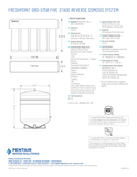 GRO-575B Pentair FreshPoint Reverse Osmosis System