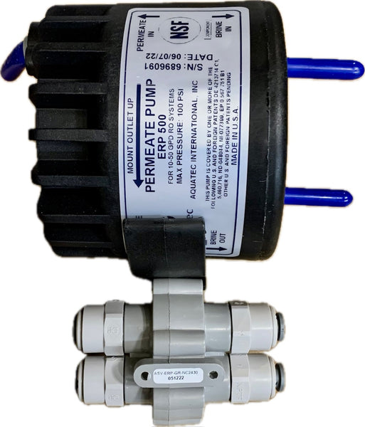 PERMEATE PUMP with Shutoff Valve Designed for Permeate Pump System