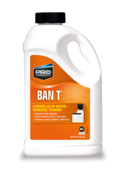 BAN T ® 1.5LB Alkaline Water Neutralizer & Tannin Remover (free shiping)