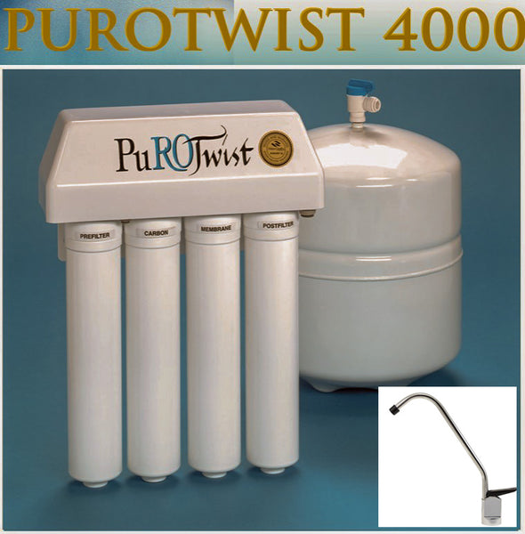 PuROTwist 4 stage Reverse Osmosis system PT-4000