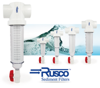 Rusco spin-down Polyester filter 24 to 1000 mesh size