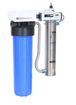 Ultraviolet drinking water Disinfection by UV Dynamics Mini Rack with 20"BB filter
