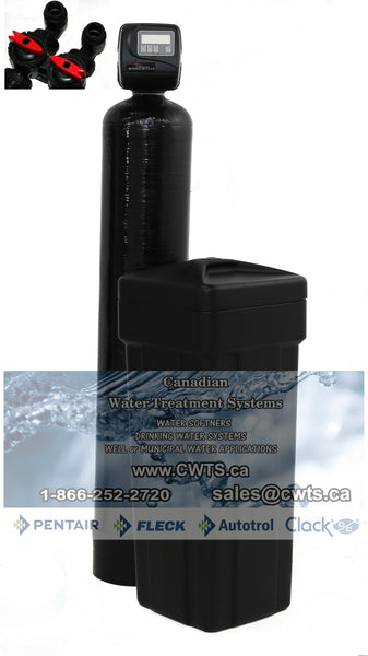 Clack Rinse Clack WS1 Water Softener (Standard mesh 10% Aldex crosslink resin ...