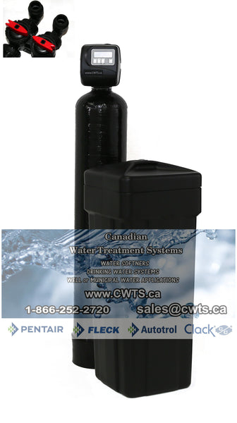 Clack WS1 Water softener (upgrade to Fine Mesh Resin)