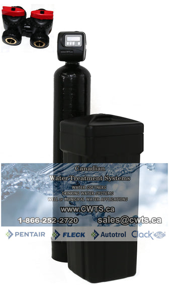 Clack Rinse Clack WS1 Water Softener (Standard mesh 10% Aldex crosslink resin ...